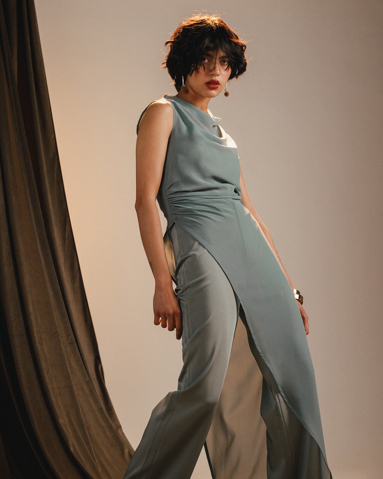 Straight Mint Trousers