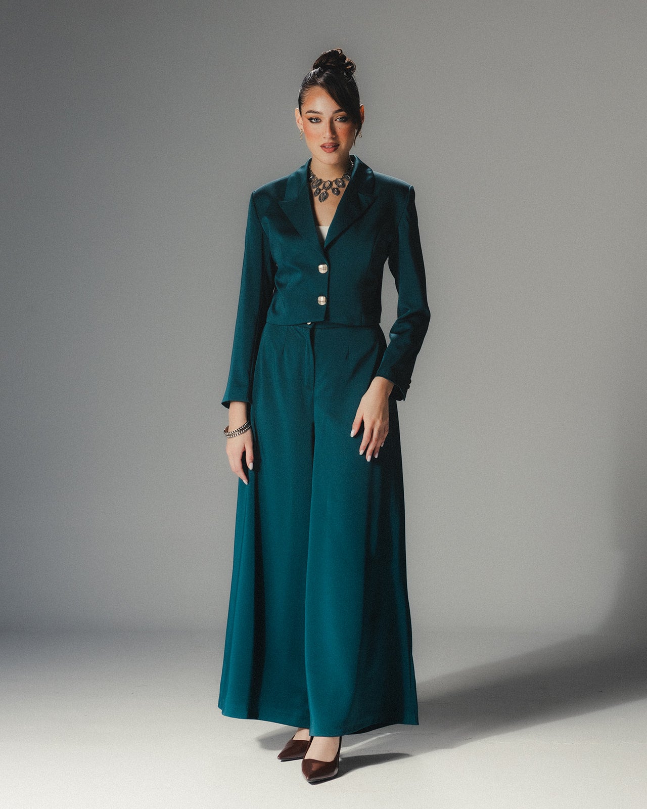 The Emerald Wide-Legged Pants