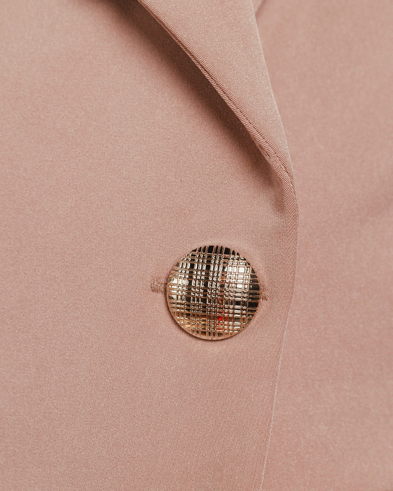 Cropped Baby Pink Blazer
