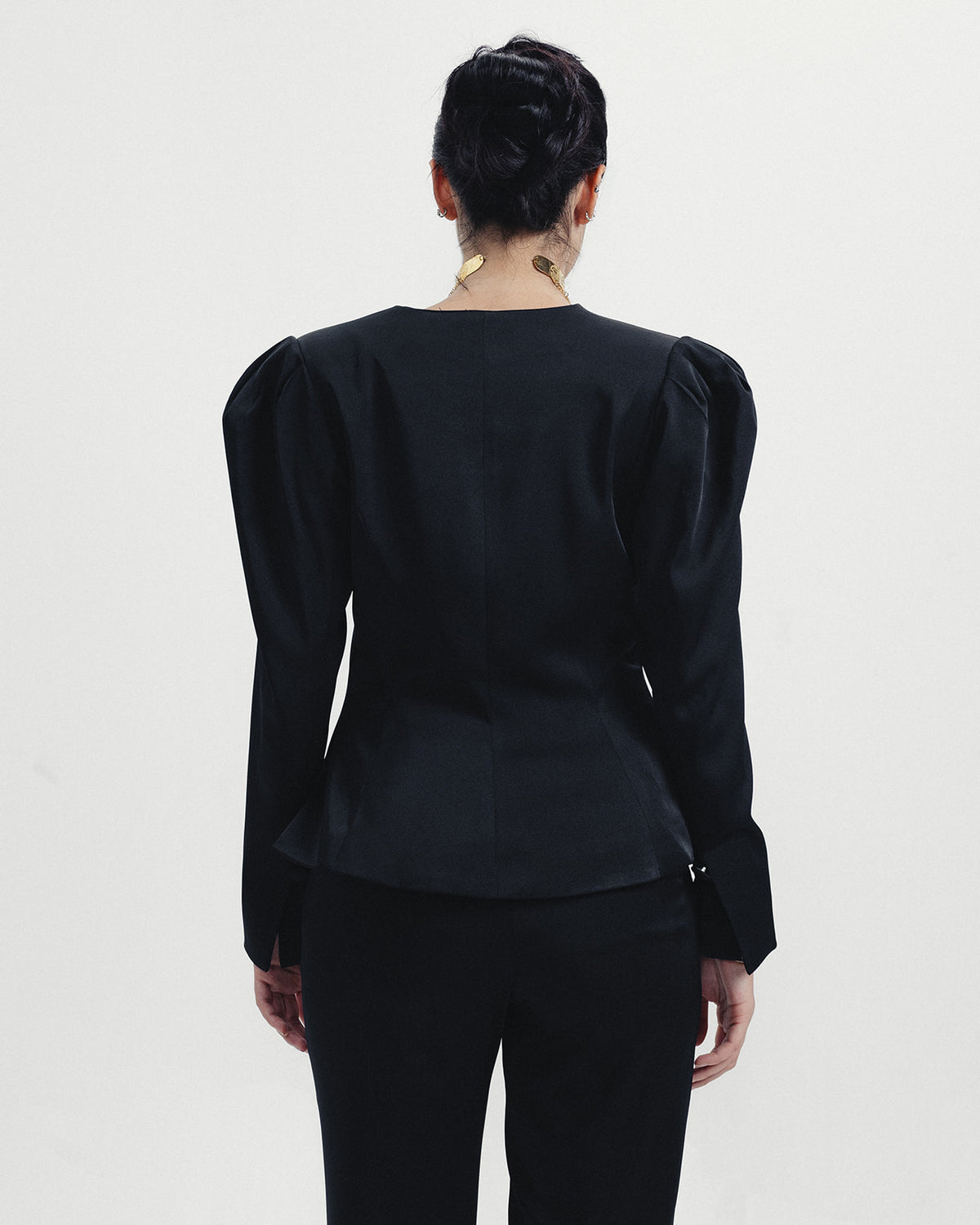 The Valerie Blazer in Noir
