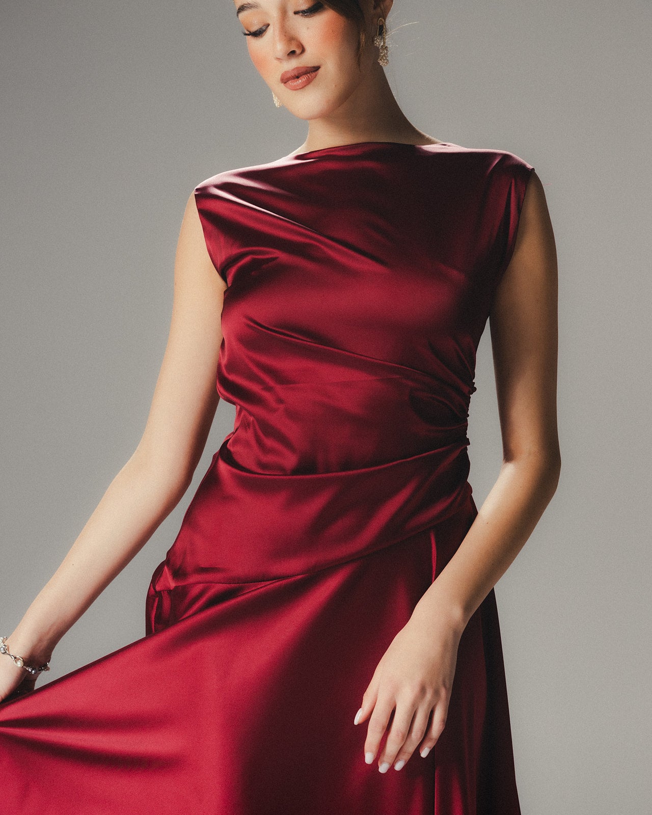 The Ruby Serene Midi Dress
