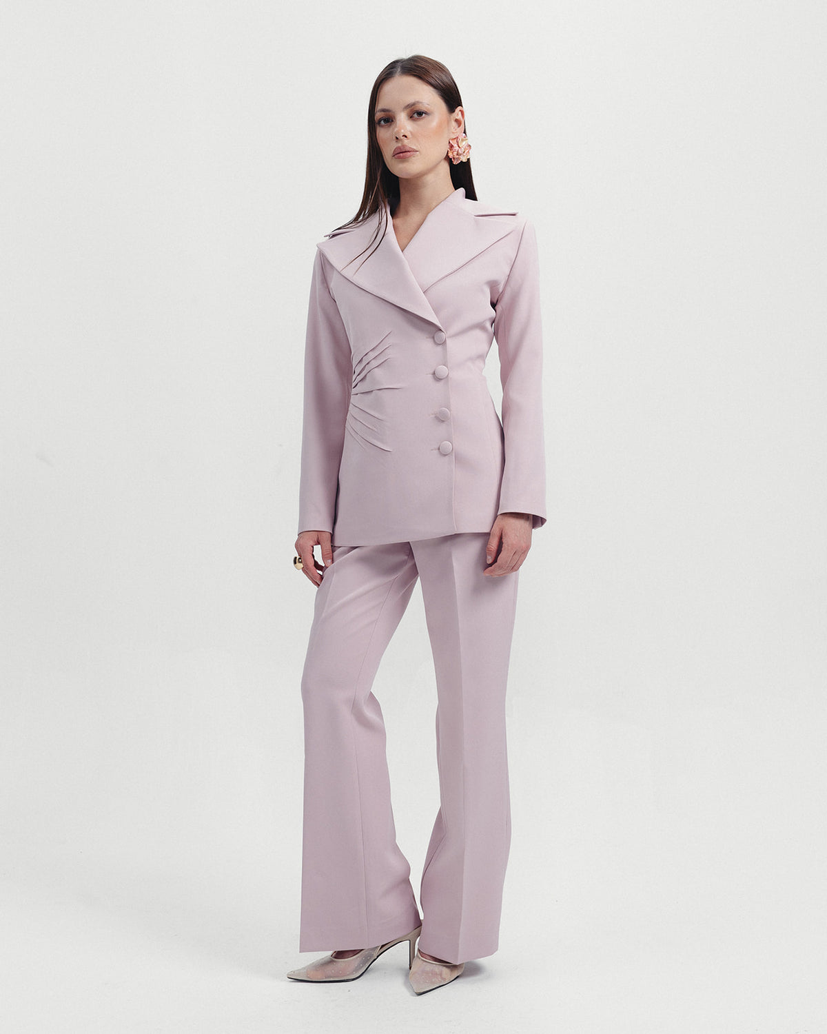 The Camille Pants in Blush