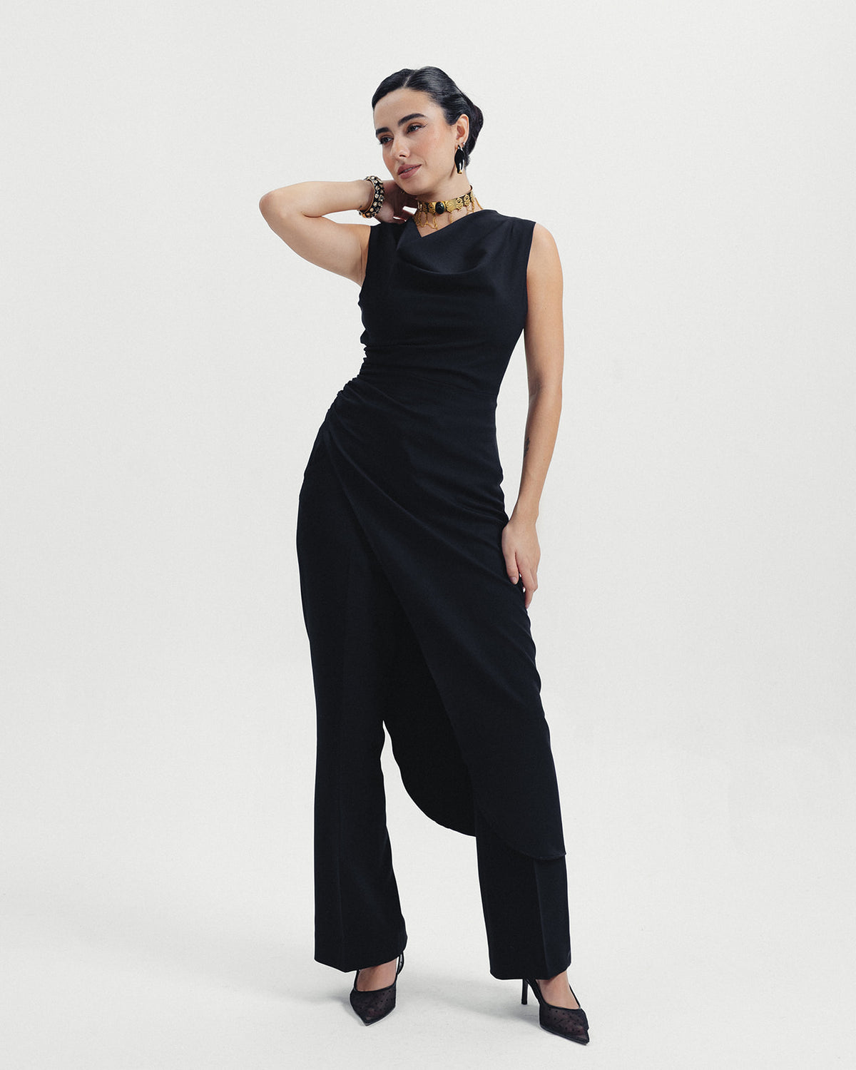The Athena Pants in Noir